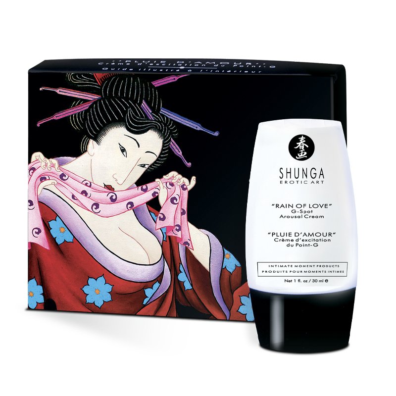 The Shunga Rain of Love exciting vaginal cream is designed for women who want to explore internal pleasure with comfort and confidence.