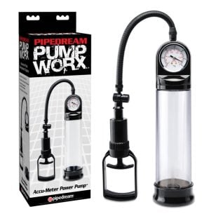 Professional grade Accu-Meter Worx penis pump.