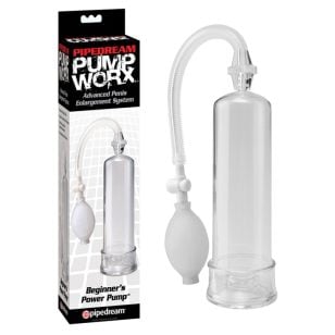 The Beginner Power Worx Powerful Clear Beginner Penis Pump will give you the size and confidence you've always wanted.