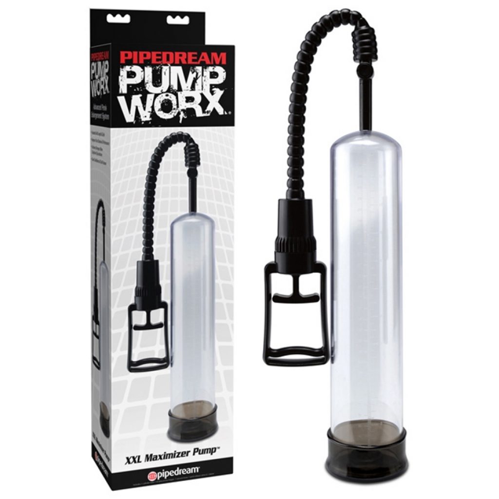 Only the XXL Maximizer Worx Penis Pump can maximize your performance.