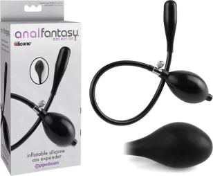 The Expander inflatable silicone anal dildo will fill you with wider stimulation.