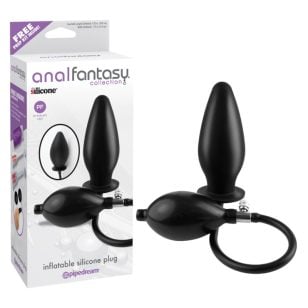 Explore new horizons of pleasure with the AFC silicone inflatable anal dildo from the Anal Fantasy range.