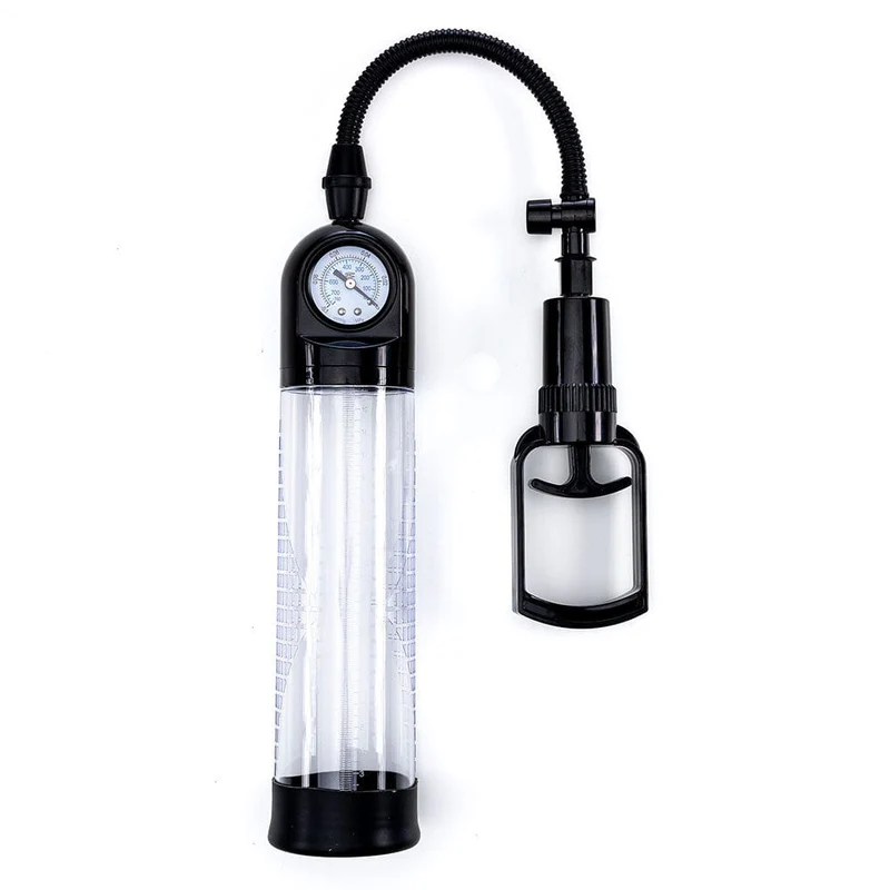 Boostez votre confiance et maximisez vos performances avec la Pompe à pénis Power Up avec jauge de précision.