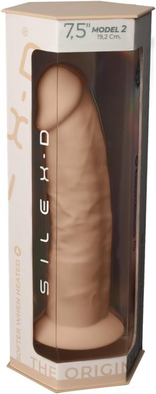 Silexd dual density realistic dildo 7.5 inches