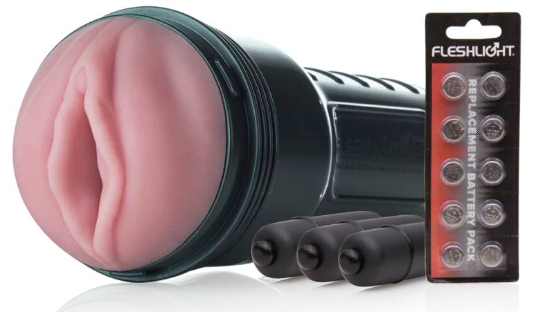 Le masturbateur vibrant Fleshlight Vibro avec orifice vaginal plus vrai que nature !