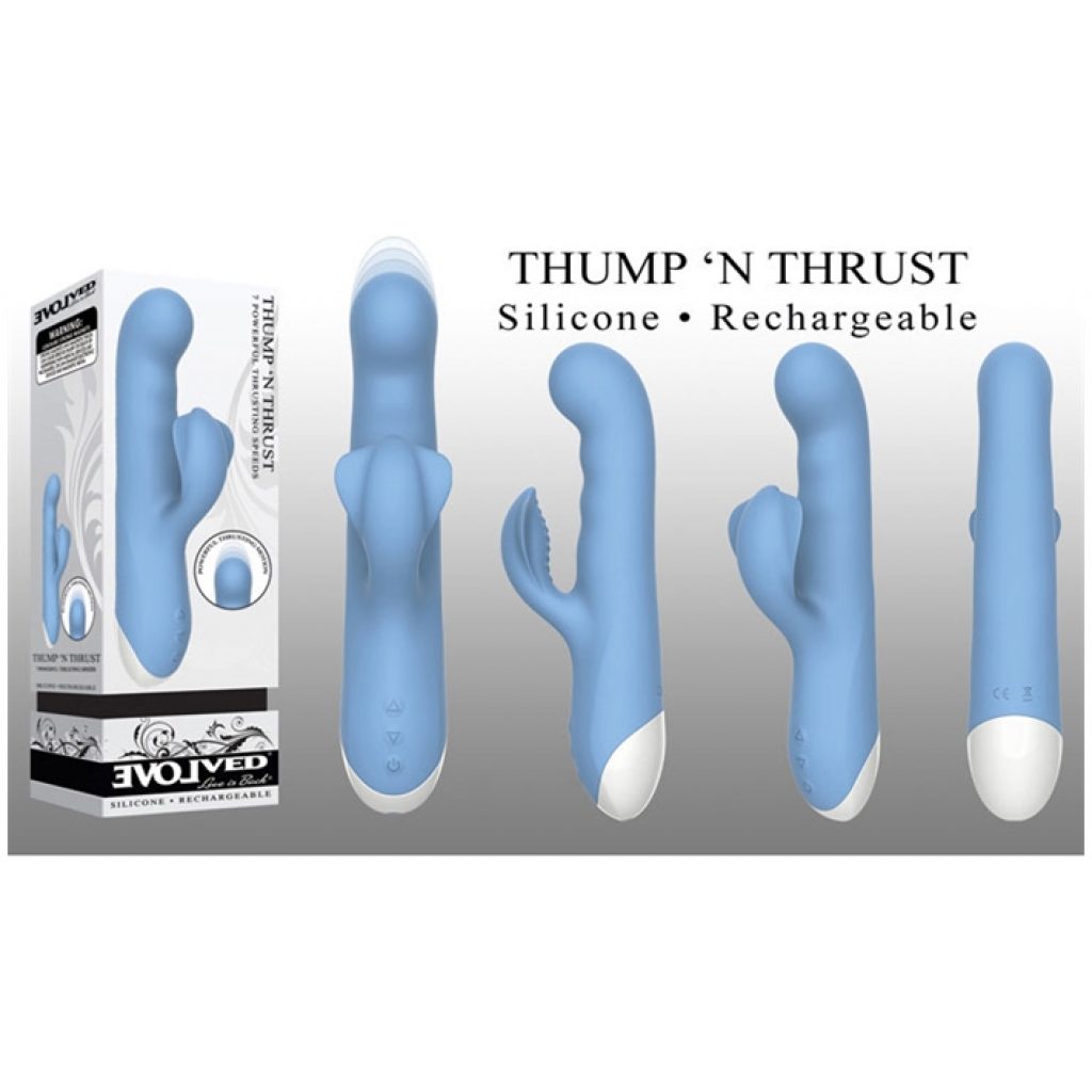 vibrateur double action Thump 'n thrust