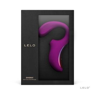 The Lelo Enigma Pink Stimulator is a luxurious dual action sonic vibrator.