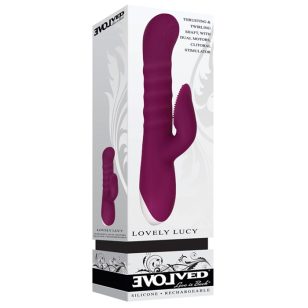 vibrateur double action rechargeable Lovely Lucy