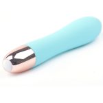 Classic blue rechargeable vibrator