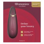 Womanizer Premium 2 Bordeaux