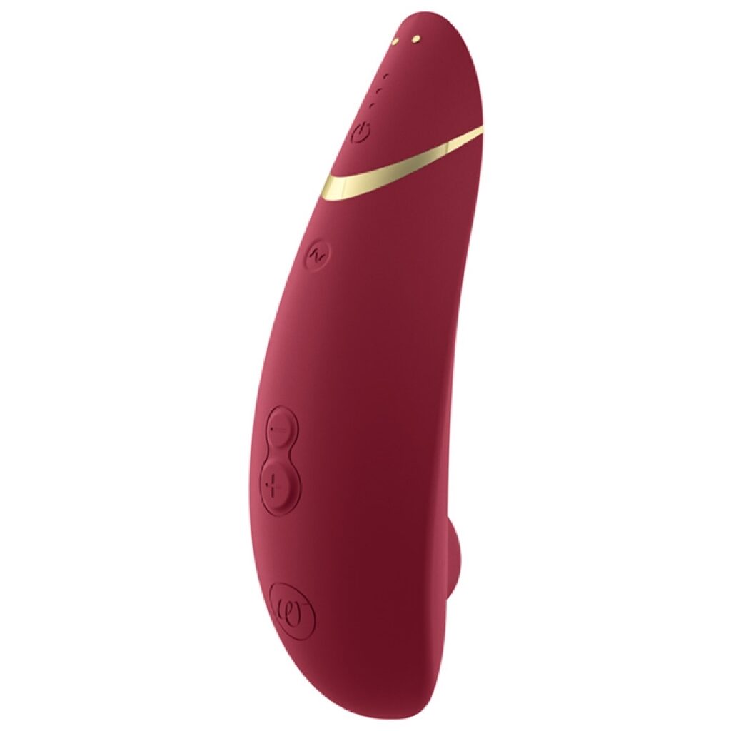 Womanizer Premium 2 bordeaux stimulateur clitoridien rechargeable