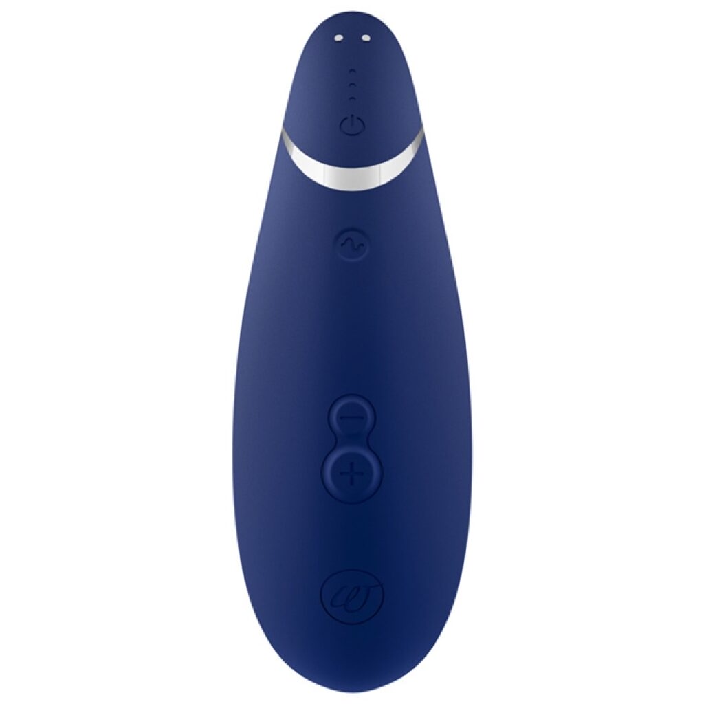 Womanizer Premium 2 bleuet stimulateur clitoridien rechargeable