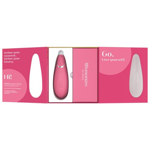 Womanizer Premium 2 framboise stimulateur clitoridien rechargeable