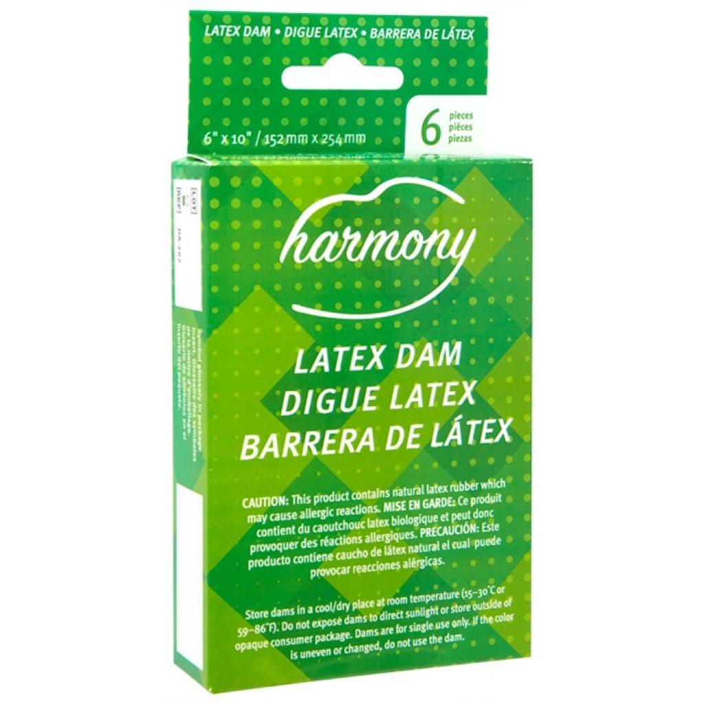 Condom oral avec latex Harmony
