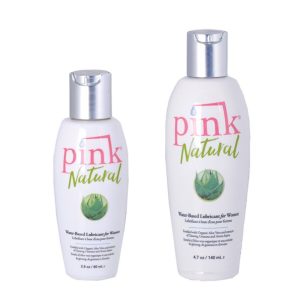 Pink naturel combine de l'eau désionisée et de l’Aloe Vera organique.