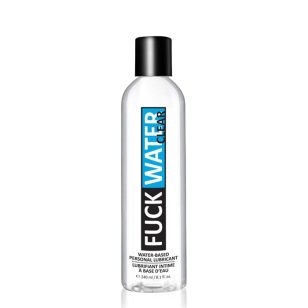 Lubrifiant FuckWater base eau claire - 8 oz / 240 ml