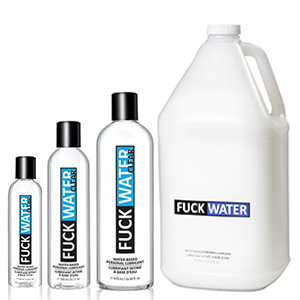 FuckWater clear water-based lubricant