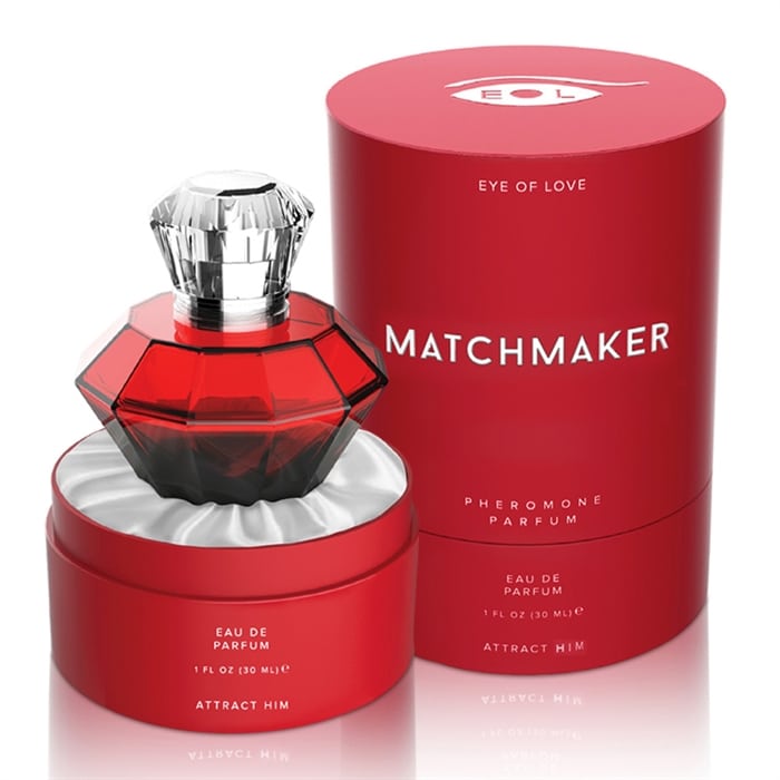 Parfum MATCHMAKER Red Diamond contenant
