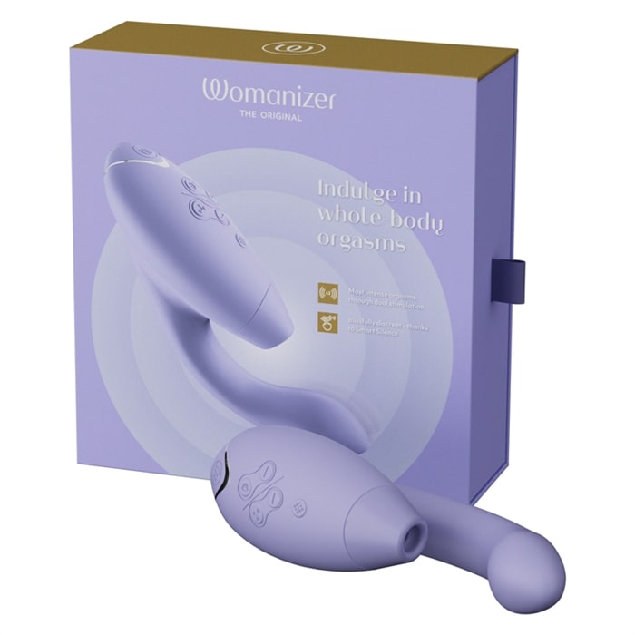 Womanizer DUO 2 couleur lilas rechargeable