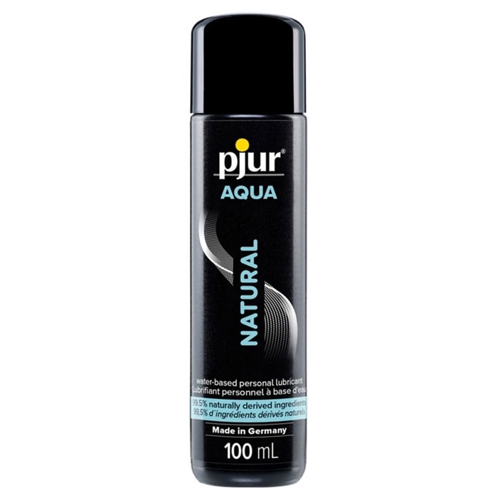 Pjur composé à 99,5% d'ingrédients d'origine naturelle