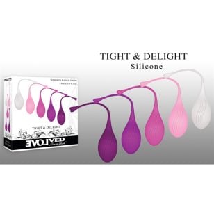 Tight & Delight boules de Kegel ensemble de 5 en silicone