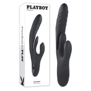 Vibrateur double action clitoris et vaginal à 3 paliers modes de stimulation.
