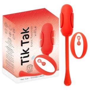 Tik Tak rechargeable vibrator with remote control