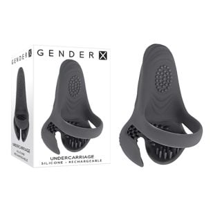 The curvaceous Undercarriage penis and testicle ring is designed with four bulbs.