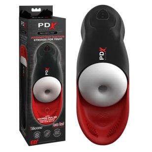 PDX Elite Fap-o-Matic Pro masturbator with suction and vibration.