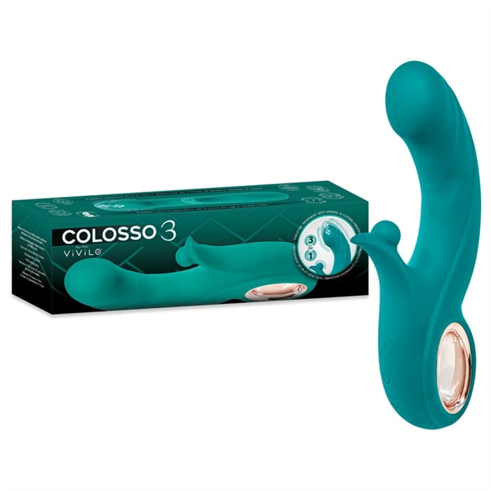 Le vibrateur Colosso 3 maintenant avec 3 moteurs différents et une plus belle allure!