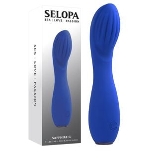 Sapphire G rechargeable silicone vibrator.