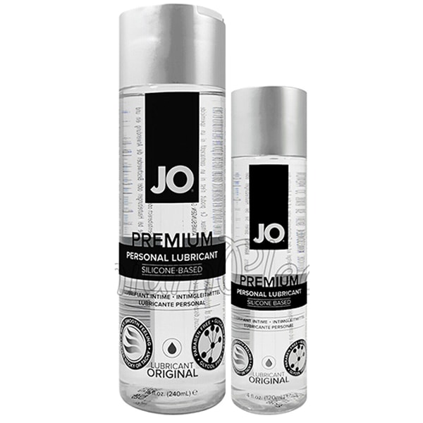 JO Premium lubrifiant au silicone est notre lubrifiant luxueux et classique à base de silicone.