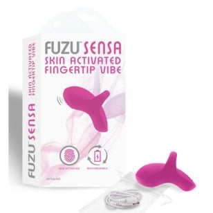 Vibromasseur Fuzu Sensa activé par la peau.