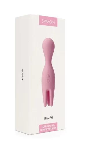 Soft and mobile Nymph finger vibrator from Swakom.