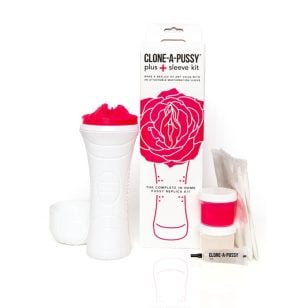Body-safe clone-a-pussy plus+ silicone casting kit.