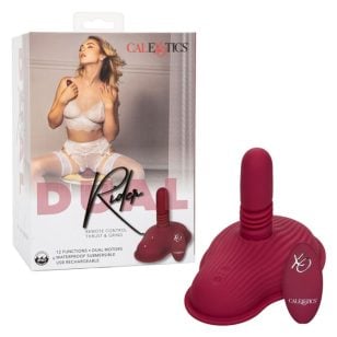 Dual Rider vibrator with movement and remote control.
