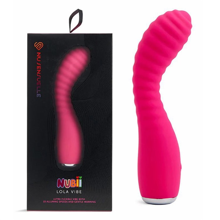 Le vibrateur chauffant conçue pour stimuler avec expertise le clitoris et atteindre le point-G.