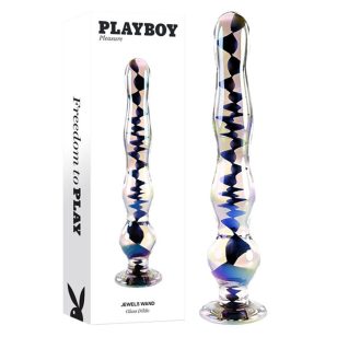 Dildo Jewels Wand in unbreakable glass.