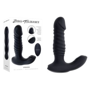 Striker rechargeable silicone anal vibrator.