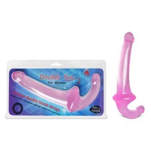 Explore new horizons of shared pleasure with this Funny beltless double dildo.