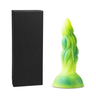 Discover the fascinating world of unexplored pleasures with the Swamp Monster dildo.