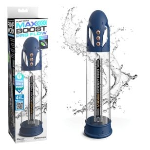 Discover the power of automatic results with the Max Boost blue penis pump.
