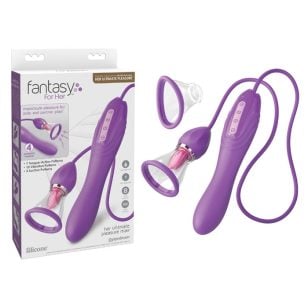 Enjoy incredible oral sex play and incredible internal stimulation with the Ultimate Pleasure Max clitoris stimulator.