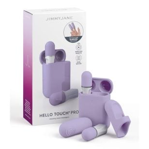 Easily transform your fingers into powerful pleasure devices with the Hello Touch Pro Finger Vibrator.