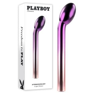 The freedom to play is yours with Playboy's Afternoon Delight G-spot vibrator.