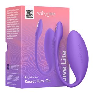 We-Vibe Jive Lite purple rechargeable and waterproof.
