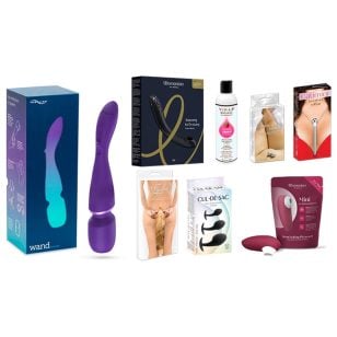 Découvrez le Combo Spécial Womanizer, We-Vibe et Vivilo, une sélection de produits premium qui combinent puissance, élégance et innovation.