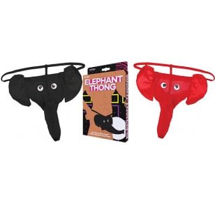 The Elephant Thong is the perfect accessory to transform you into a "sexy hunk" in the blink of an eye!