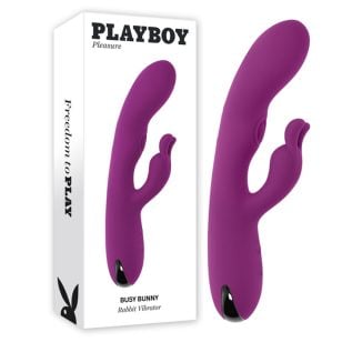 Découvrez un niveau de plaisir inédit avec ce vibrateur lapin Busy Bunny exceptionnel, conçu pour une double stimulation intérieure et extérieure.