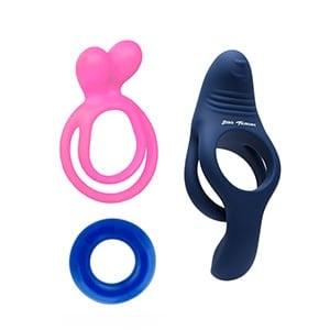 Cock ring for penis and testicles